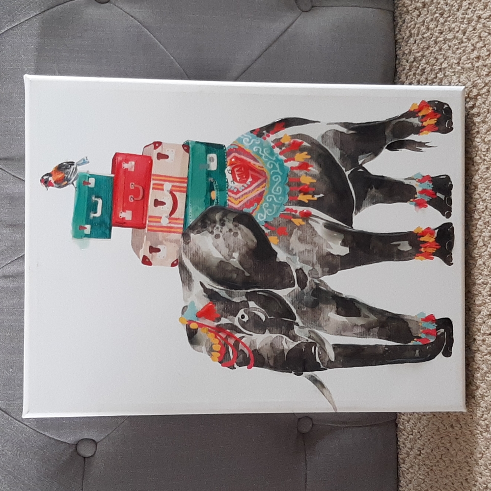 Elephant Canvas Print